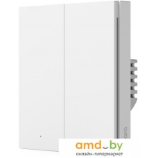 Выключатель Aqara Smart Wall Switch H1 (двухклавишный, c нейтралью)