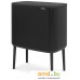 Мусорное ведро с разделителем Brabantia Bo Touch Bin 3x11 л (черный матовый). Фото №2