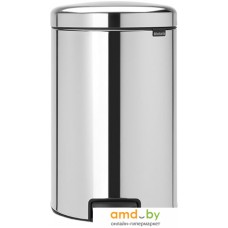 Мусорное ведро Brabantia Pedal Bin NewIcon с корзиной 20 л (стальной полированный)