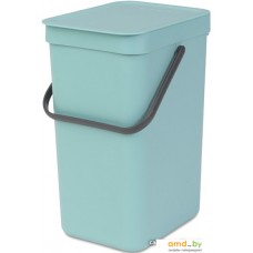 Мусорное ведро Brabantia Sort & Go 12 л (мятный)