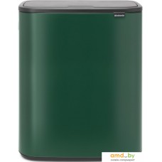 Мусорное ведро Brabantia Bo Touch Bin 2x30 л (зеленая сосна)