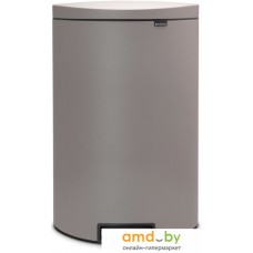 Мусорное ведро Brabantia FlatBack+ 40 л (минерально-серый)