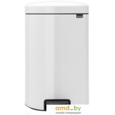 Мусорное ведро Brabantia Pedal Bin NewIcon 20 л (белый)