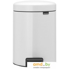 Мусорное ведро Brabantia Pedal Bin NewIcon 3 л (белый)