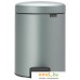 Мусорное ведро Brabantia Pedal Bin NewIcon 5 л (мятный металлик). Фото №1