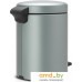 Мусорное ведро Brabantia Pedal Bin NewIcon 5 л (мятный металлик). Фото №3