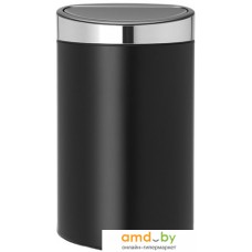 Мусорное ведро Brabantia Touch Bin 40 л (черный/стальной)