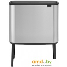 Мусорное ведро Brabantia Bo Touch Bin 36 л (стальной матовый с защитой от отпечатков)