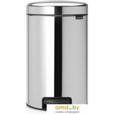 Мусорное ведро Brabantia Pedal Bin NewIcon 12 л (стальной полированный)