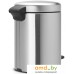 Мусорное ведро Brabantia Pedal Bin NewIcon 5 л (стальной матовый). Фото №3