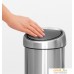 Мусорное ведро Brabantia Touch Bin 3 л (стальной с защитой отпечатков). Фото №3