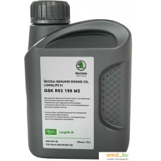 Моторное масло Skoda LongLife III 0W-30 1л GSKR52195M2