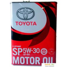 Моторное масло Toyota Motor Oil SP GF-6A 5W-30 4л