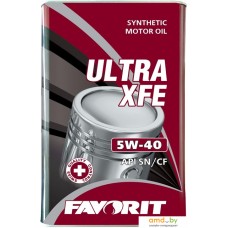 Моторное масло Favorit Ultra XFE 5W-40 metal 1л