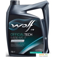 Моторное масло Wolf OfficialTech 5W-30 MS-F 5л