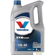 Моторное масло Valvoline Synpower MST C3 5W-40 5л