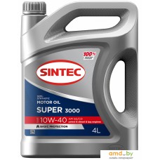 Моторное масло Sintec Super 3000 10W-40 SG/CD 4л