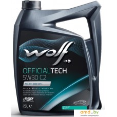 Моторное масло Wolf OfficialTech 5W-30 C2 5л