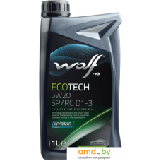 Моторное масло Wolf EcoTech 5W-20 SP/RC D1-3 1л