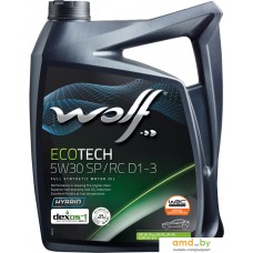 Моторное масло Wolf EcoTech 5W-30 SP/RC D1-3 5л