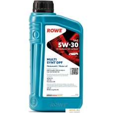 Моторное масло ROWE Hightec Multi Synt DPF 5W-30 1л