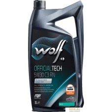 Моторное масло Wolf OfficialTech 5W-30 C3 RN 1л