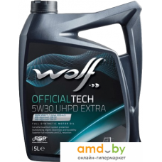 Моторное масло Wolf OfficialTech UPHD Extra 5W-30 5л