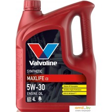 Моторное масло Valvoline Maxlife C3 5W-30 4л