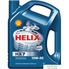 Моторное масло Shell Helix HX7 10W-40 4л