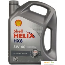 Моторное масло Shell Helix HX8 5W-40 4л