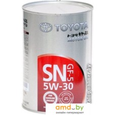 Моторное масло Toyota SN GF-5 5W-30 (08880-10706) 1л