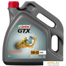 Моторное масло Castrol GTX 5W-40 A3/B4 4л