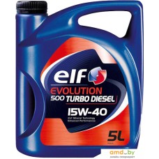 Моторное масло Elf EVOLUTION 500 TURBO DIESEL 15W-40 5л