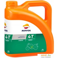 Моторное масло Repsol Moto Rider 4T 15W-50 4л