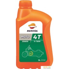 Моторное масло Repsol Moto V-TWIN 4T 20W-50 1л