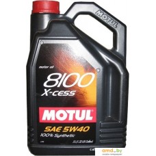 Моторное масло Motul 8100 X-cess 5W40 5л