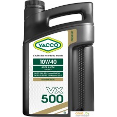 Моторное масло Yacco VX 500 10W-40 5л