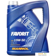 Моторное масло Mannol Favorit 15W-50 5л