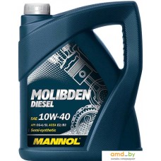 Моторное масло Mannol Molibden Diesel 10W-40 5л