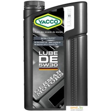 Моторное масло Yacco Lube DE 5W-30 2л