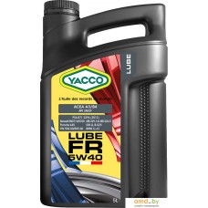 Моторное масло Yacco Lube FR 5W-40 5л