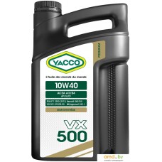 Моторное масло Yacco VX 500 10W-40 4л