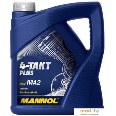 Моторное масло Mannol 4-Takt Plus API SL 4л