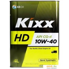 Моторное масло Kixx HD 10W-40 4л