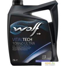 Моторное масло Wolf VitalTech Ultra 10W-40 5л