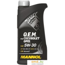 Моторное масло Mannol O.E.M. for chevrolet opel 5W-30 1л