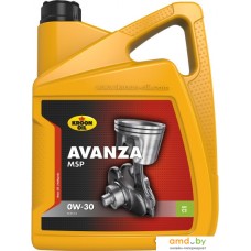 Моторное масло Kroon Oil Avanza MSP 0W-30 5л