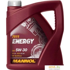 Моторное масло Mannol Energy 5W-30 API SL 5л