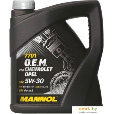 Моторное масло Mannol O.E.M. for chevrolet opel 5W-30 4л