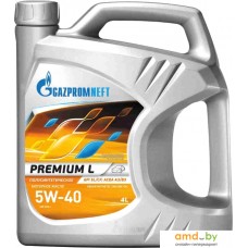 Моторное масло Gazpromneft Premium L 5W-40 4л